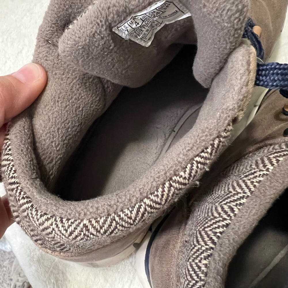 Skechers Womens Synergy Cold Daze Ankle Boots Faux Fur Herringbone Tan Size 7 - Picture 6 of 6